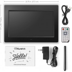 10" Rəqəmsal Foto Çərçivə USB və SD Slot LCD 1004B