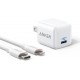 Anker PowerLine III Flow USB-C with Lightning Connector 6ft B2B - UN (excluded CN, Europe) White A8663H21