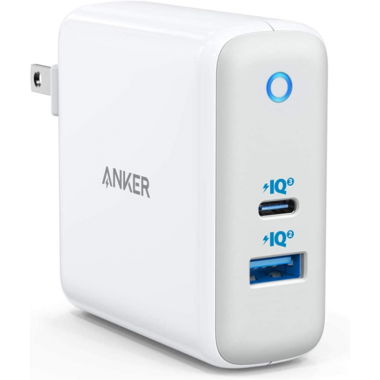 Anker PowerPort Atom III(Two Ports) B2B - EG TR ID CL White A2322