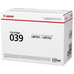 Canon 039 Toner Kartrici, qara (0287C001)
