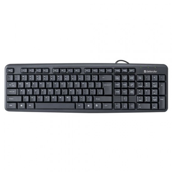 Defender Element HB-190 USB Wired keyboard 45191