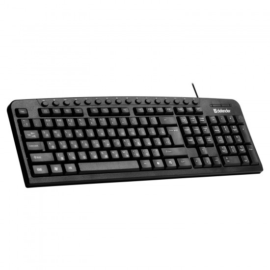 Defender Focus HB-470 USB Wired keyboard 45470