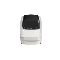 GE‑2408D termal barkod printeri — USB, Avropa (EU) şnur