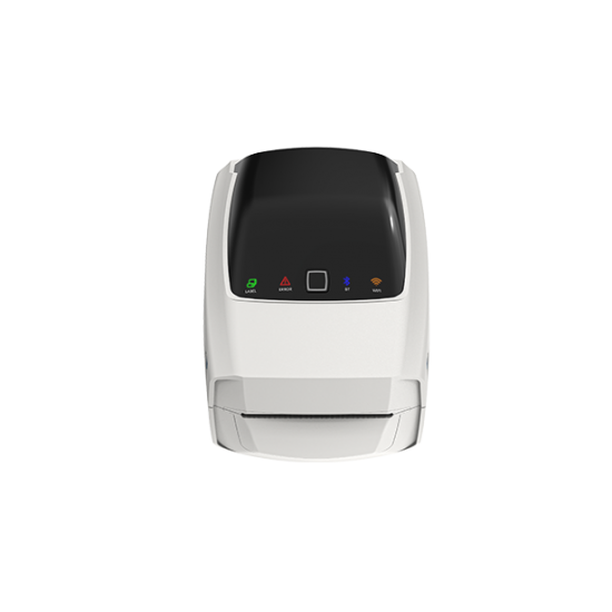 GE‑2408D termal barkod printeri — USB, Avropa (EU) şnur