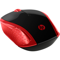 HP 200 Emprs Red Wireless Mouse 2HU82AA