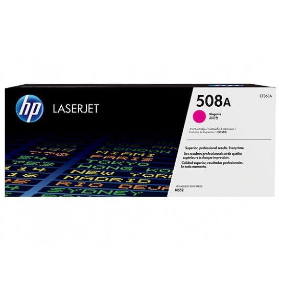 HP 508A Magenta LaserJet Toner Cartridge CF363A