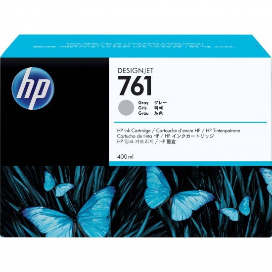 HP 761 400 ml Gray Ink Crtg CM995A