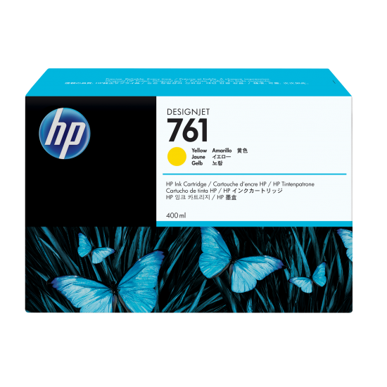 HP 761 400 ml Sarı DesignJet Mürəkkəb Kartrici (CM992A)