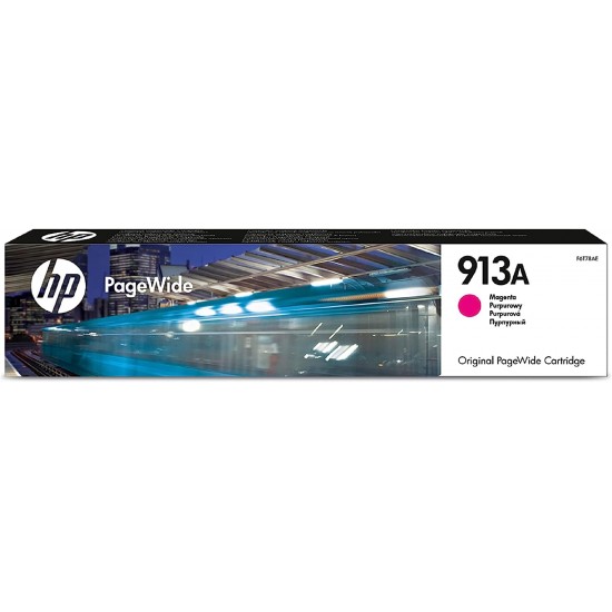 HP 913A Magenta Original PageWide Cartridge F6T78AE