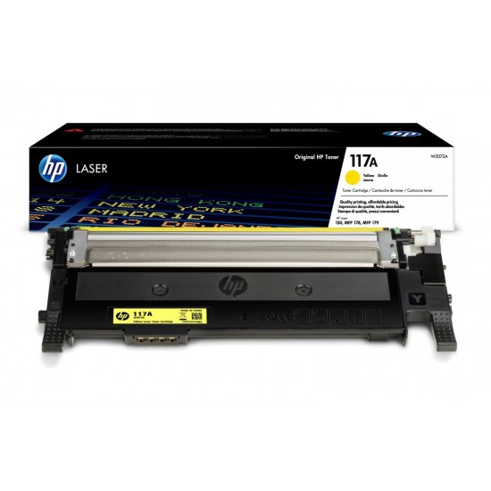 HP W2072A Kartric — lazer toner kartric Yellow (sarı)