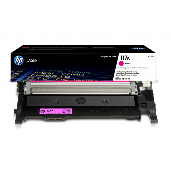 HP W2073A Kartric — lazer toner kartric Magenta (bənövşəyi)