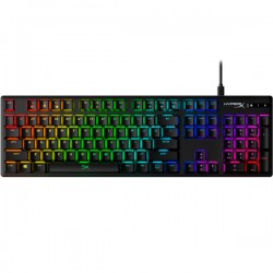 HyperX Alloy Origins Red HX-KB6RDX-RU 4P4F6AX oyun klaviaturası (HyperX Red switch, RU düzülüş)