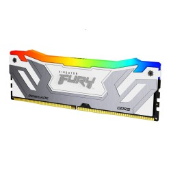 Kingston FURY Renegade RGB Silver/Black 24GB DDR5 8800 CUDIMM Operativ Yaddaş (KF588CU42RSA-24)