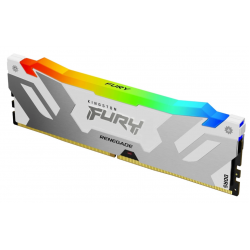 Kingston FURY Renegade RGB Silver/White 24GB DDR5 8800 CUDIMM Operativ Yaddaş (KF588CU42RWA-24)