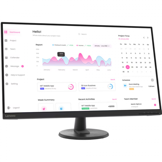 Lenovo D32-40 31.5" FHD Monitor (66FCGAC2EU)