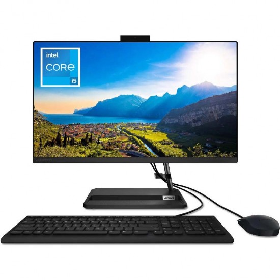 Lenovo IC AIO 3 24ITL6  23.8" FHD IPS  i5-1135G7  8GB  256GB SSD  DVD  Free D  USB KM  Black F0G00017RK-N