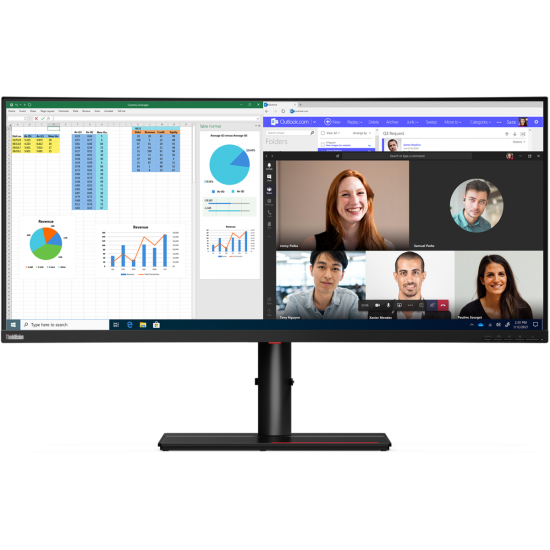 Lenovo ThinkVision P40w-20 Monitor (62C1GAT6EU)