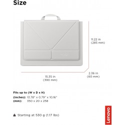 Lenovo Yoga Tote Sleeve 14" noutbuk çantası (Seashell rəng) (GX41U39294)