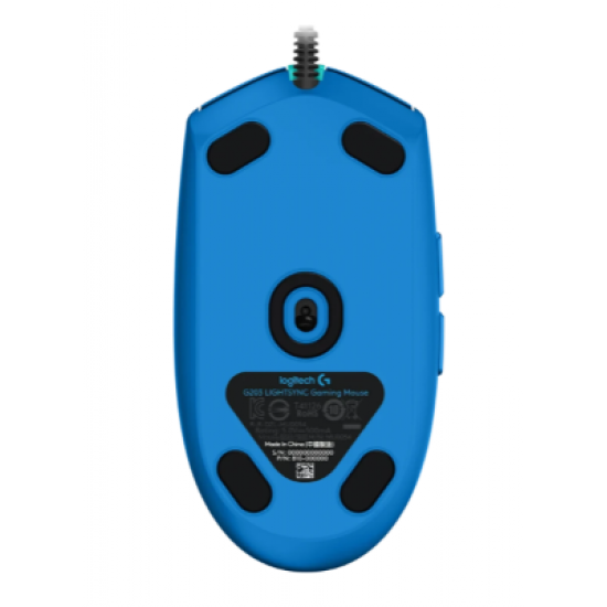 Logitech G203 LIGHTSYNC Oyun Siçanı – Mavi (910-005798)