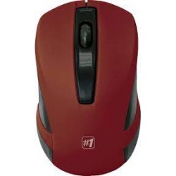 MM-605 Wireless optical mouse, red,3 buttons,1200dpi 52605