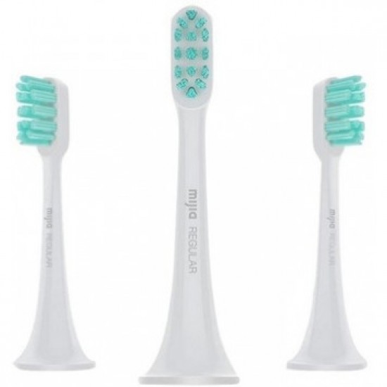 Mi Electric Toothbrush Head (3-pack,regular) (Light Grey) NUN4010GL