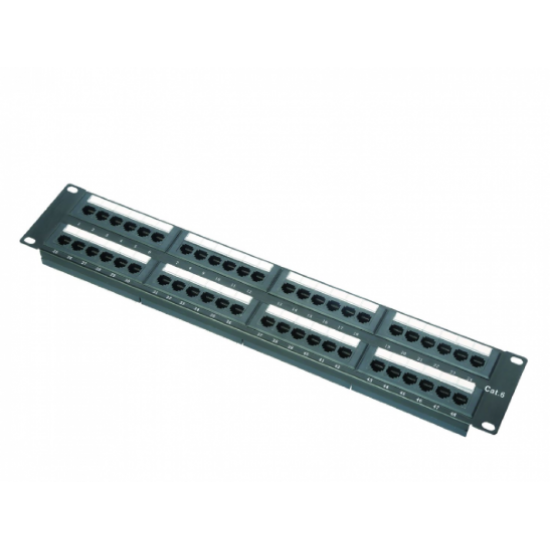 P2548-C6 Patch Panel Cat6 UTP 48 port