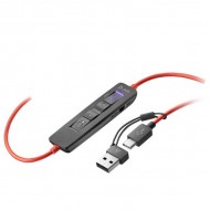 Poly Blackwire 8225‑M USB-A Qulaqlıq 772K3AA