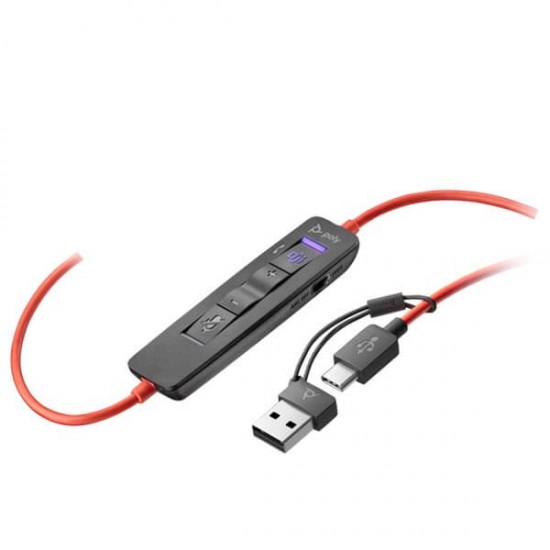 Poly Blackwire 8225‑M USB-A Qulaqlıq 772K3AA