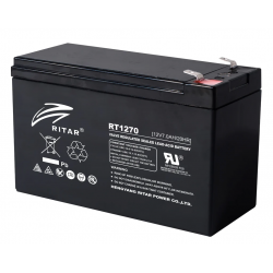 RITAR AGM 12V7A RT1270 F1/F2 151×65×94 (100) PN-SIZ0313