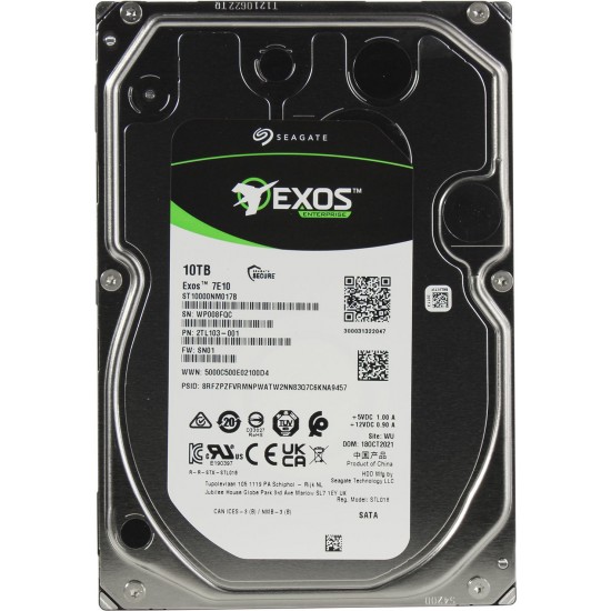 Seagate Exos 7E10 10TB Enterprise HDD (ST10000NM017B)