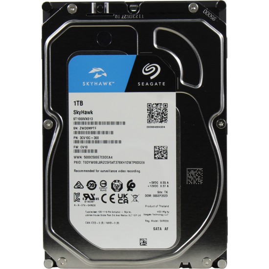 Seagate SkyHawk 1TB Surveillance HDD (ST1000VX013)