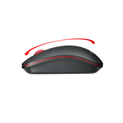 WT 300 RF MOUSE BK-RD 90XB0450-BMU000