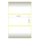 Zebra Z-Perform 1000D termal etiketlər 50.8×25.4 mm