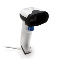 Datalogic QuickScan QD2590 — 2D barkod skaneri stendlə, ağ (QD2590‑WHK1S)